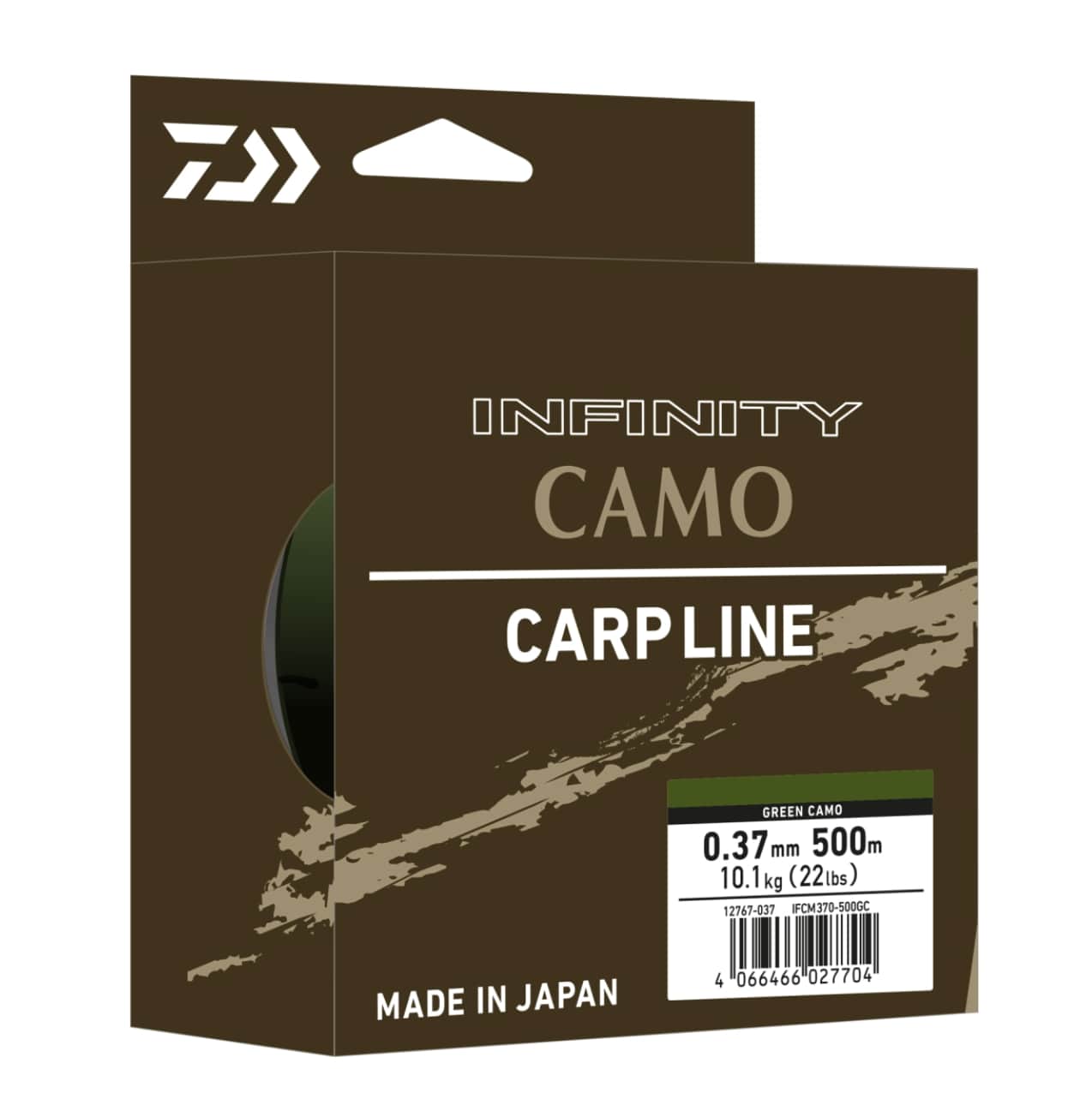 Fil de pêche en nylon camouflage Daiwa Infinity (500m)