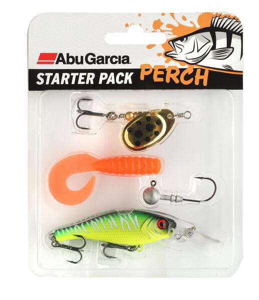 Set de leurres Perche Abu Garcia Starter Pack Perch (4pcs)