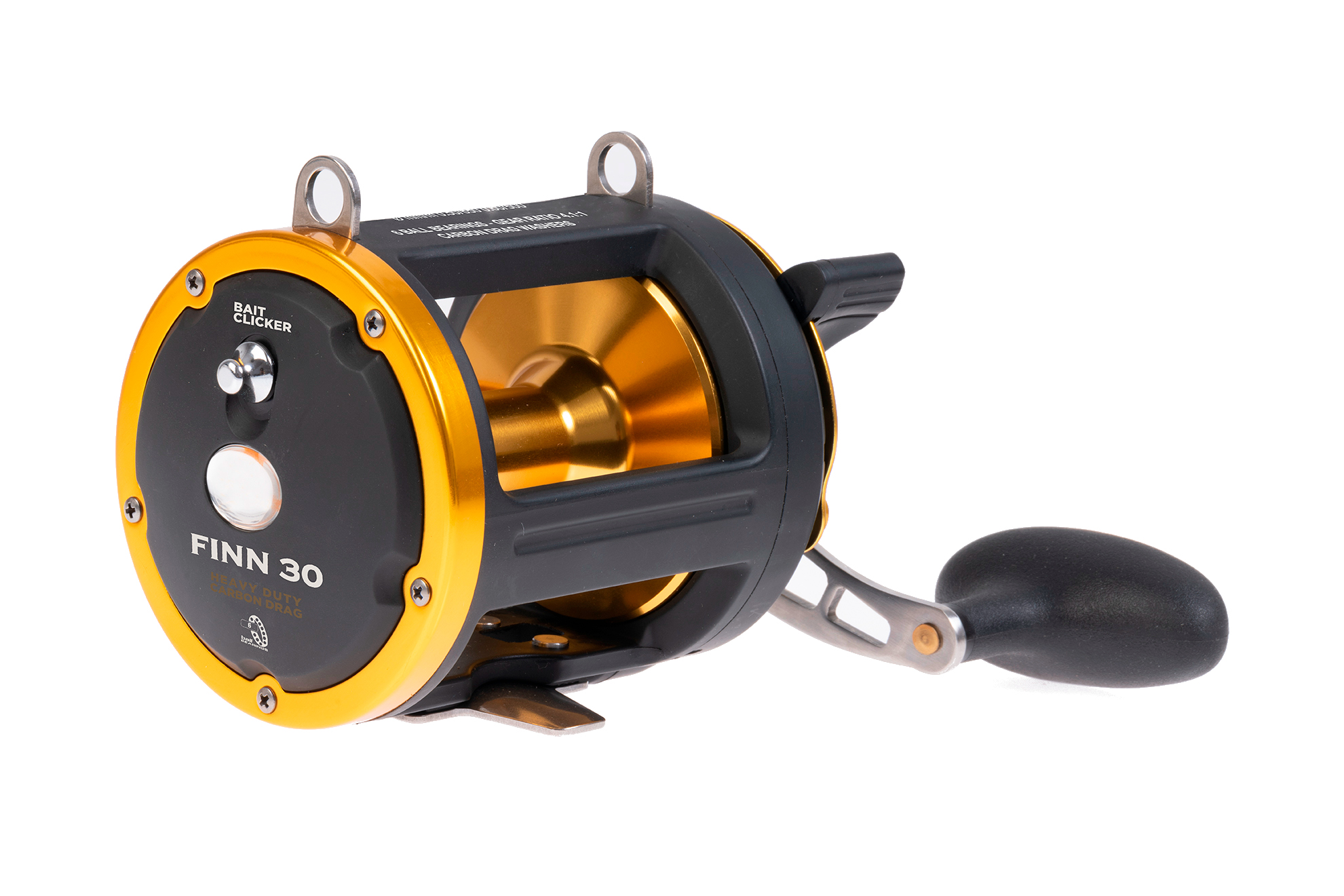 Moulinet mer de pêche à la traine Hart Finn 30 Trolling Reel RH