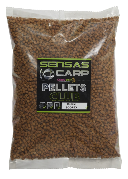 Pellets Sensas Club Scopex (1kg)