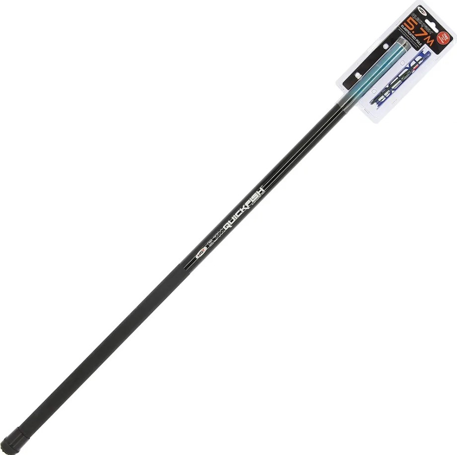 Canne au coup NGT Quickfish Combo Elasticated Pole 5.7m (Avec ligne montée & Dégorgeoir)