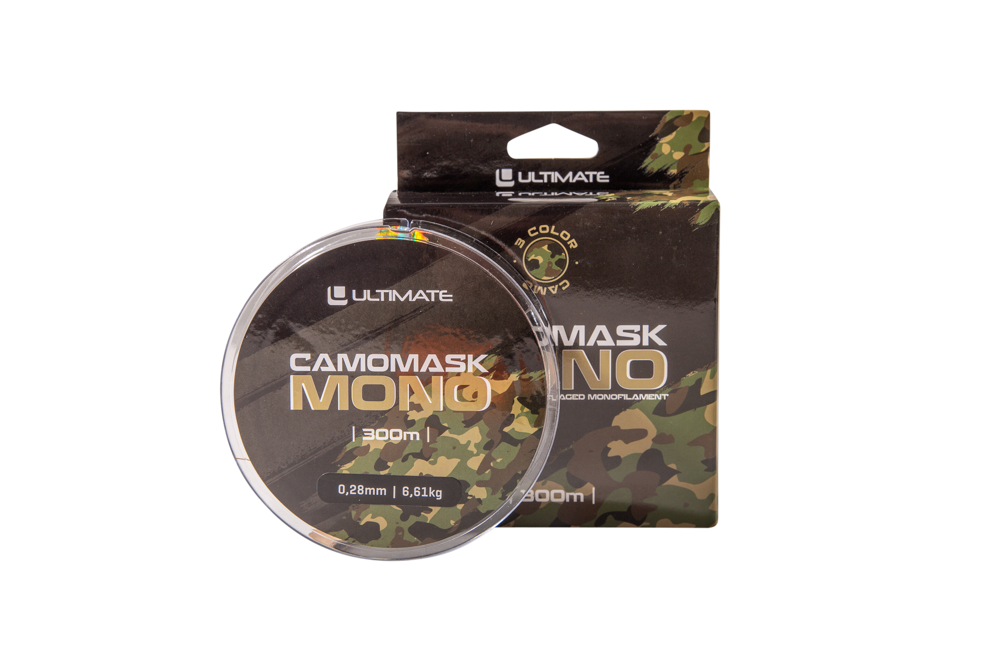 Nylon Carpe Ultimate Camomask Mono (300m)