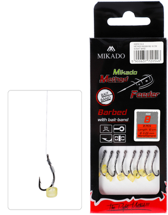 Mikado Method Feeder Rig With Baitband