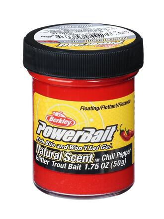 Pâte à Truite Berkley PowerBait® Naturelle Pailletée Arôme Épices 50g