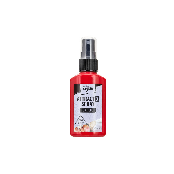 Carp Zoom AttractX Spray Liquid 50ml - Garlic / Ail