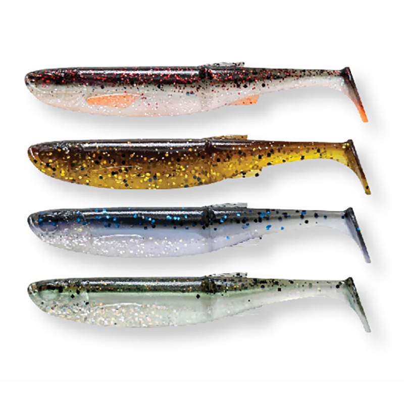 Savage Gear Craft Bleak Shad 10cm (5 pcs) - Clear Water Mix