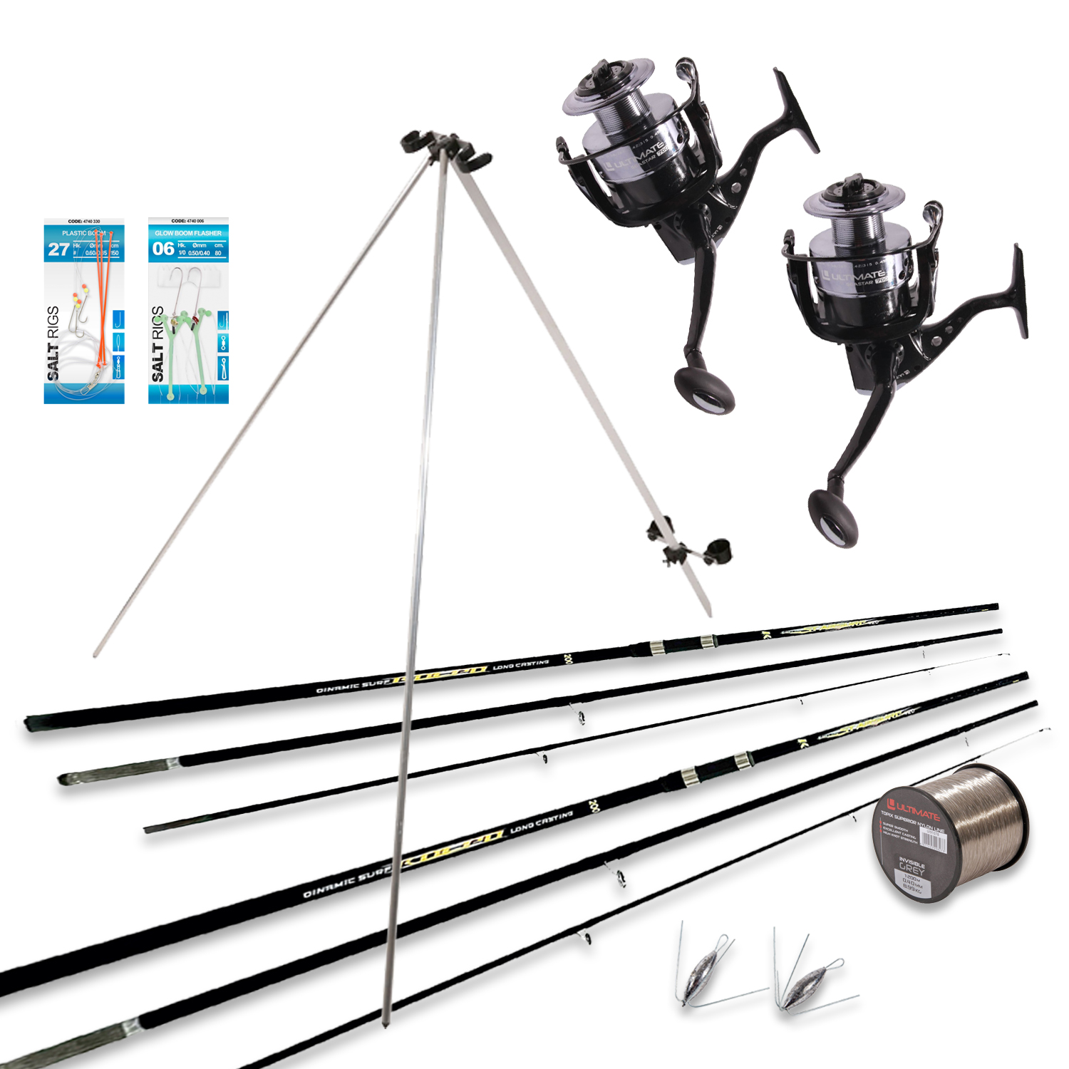 Kit de canne de surfcasting Kolpo Star