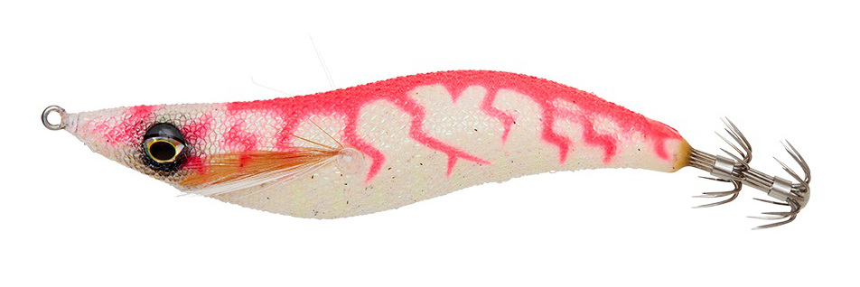 Leurre pêche au calamar Savage Gear Super Cast Egi 3.0 NS 10.5cm (17g) - Pink Chaos