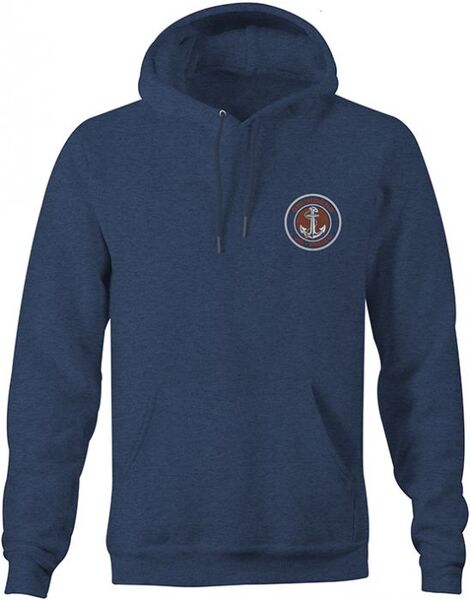 Pull Grundens Sweat Displacement Hoodie Navy Heather