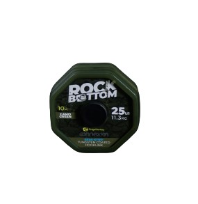 Ridgemonkey Connexion Rock Bottom Tungsten Semi Stiff Coated Hooklink (25lb)