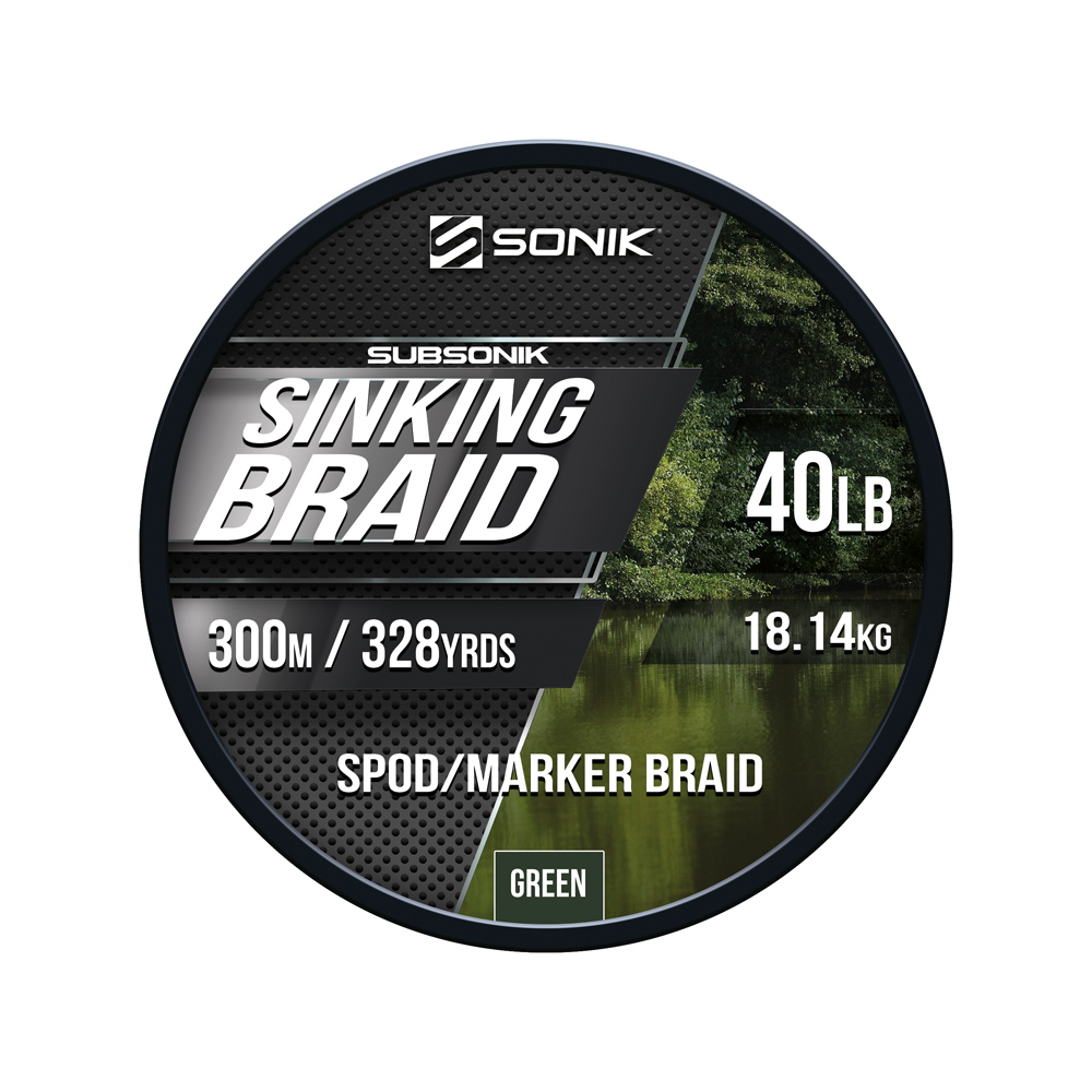 Tresse Sonik Subsonik Sinking Braid 0.20mm (18.14kg)