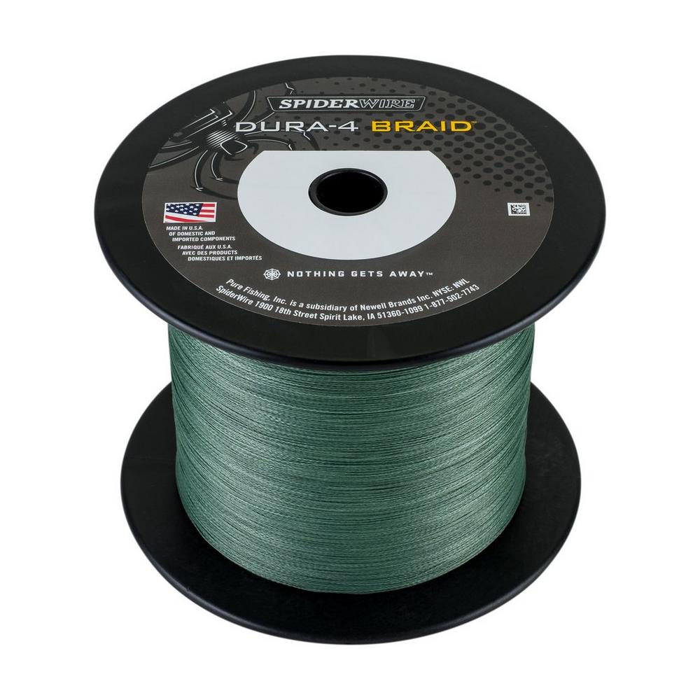 Tresse SpiderWire Dura 4 Moss Green (1800m)