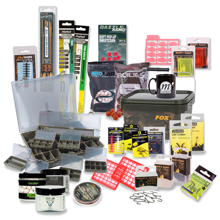 Carp Tacklebox, assortiment de matériel de marques bien connues pour la carpe !