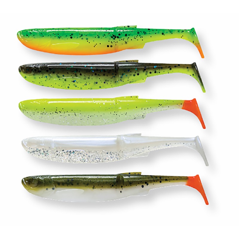 Savage Gear Craft Bleak Shad 7cm (5 pcs) - Dark Water Mix