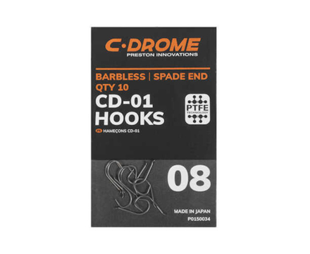 Hameçons Preston C-Drome CD-01 Hooks (10 pcs)