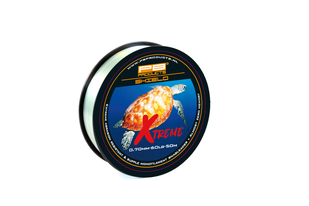 Matériau de bas de ligne monofilament PB Products Shield Xtreme 50m