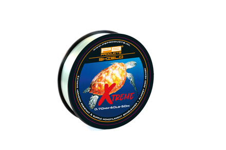 Matériau de bas de ligne monofilament PB Products Shield Xtreme 50m