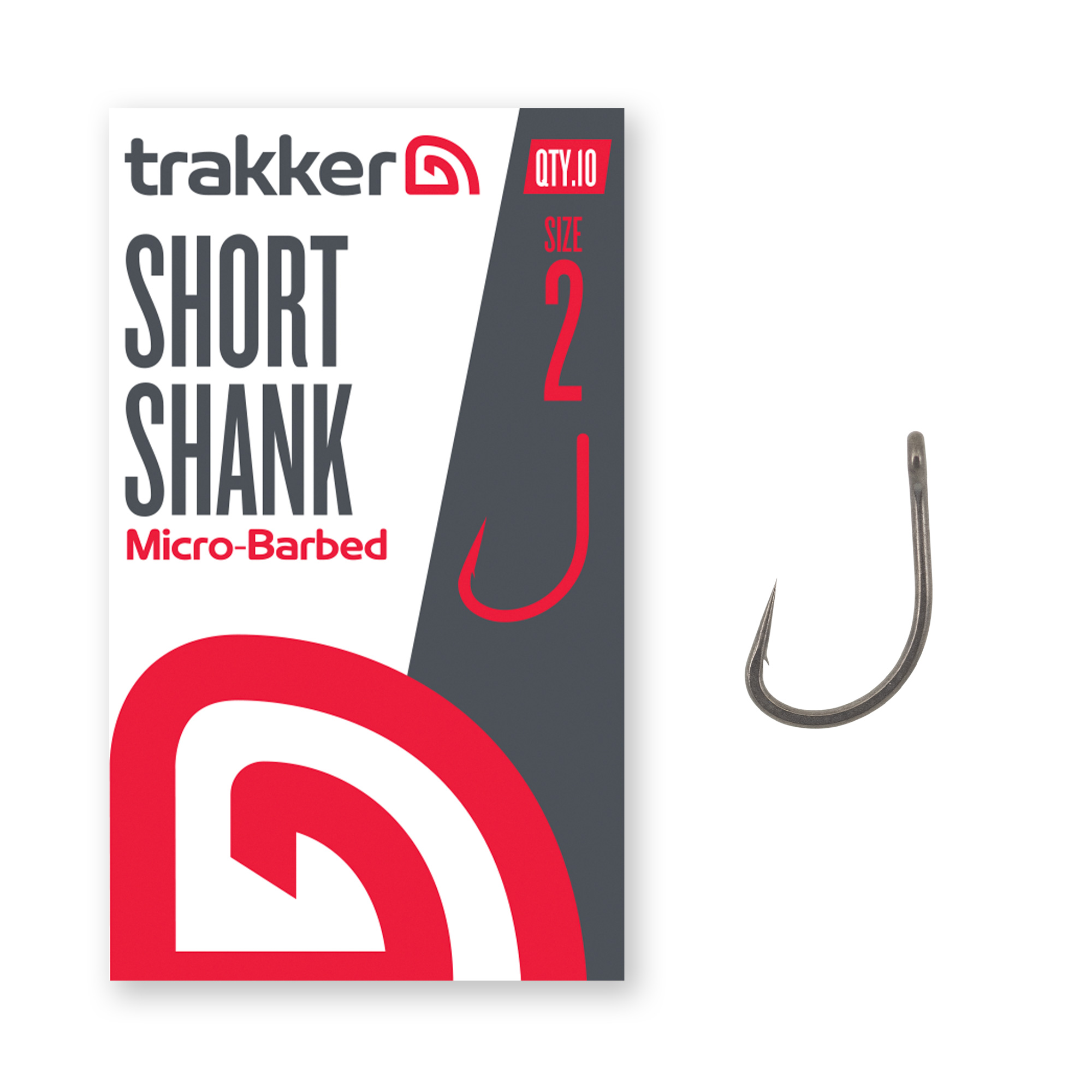 Hameçons Trakker Short Shank Hooks Barbless (10 pcs)