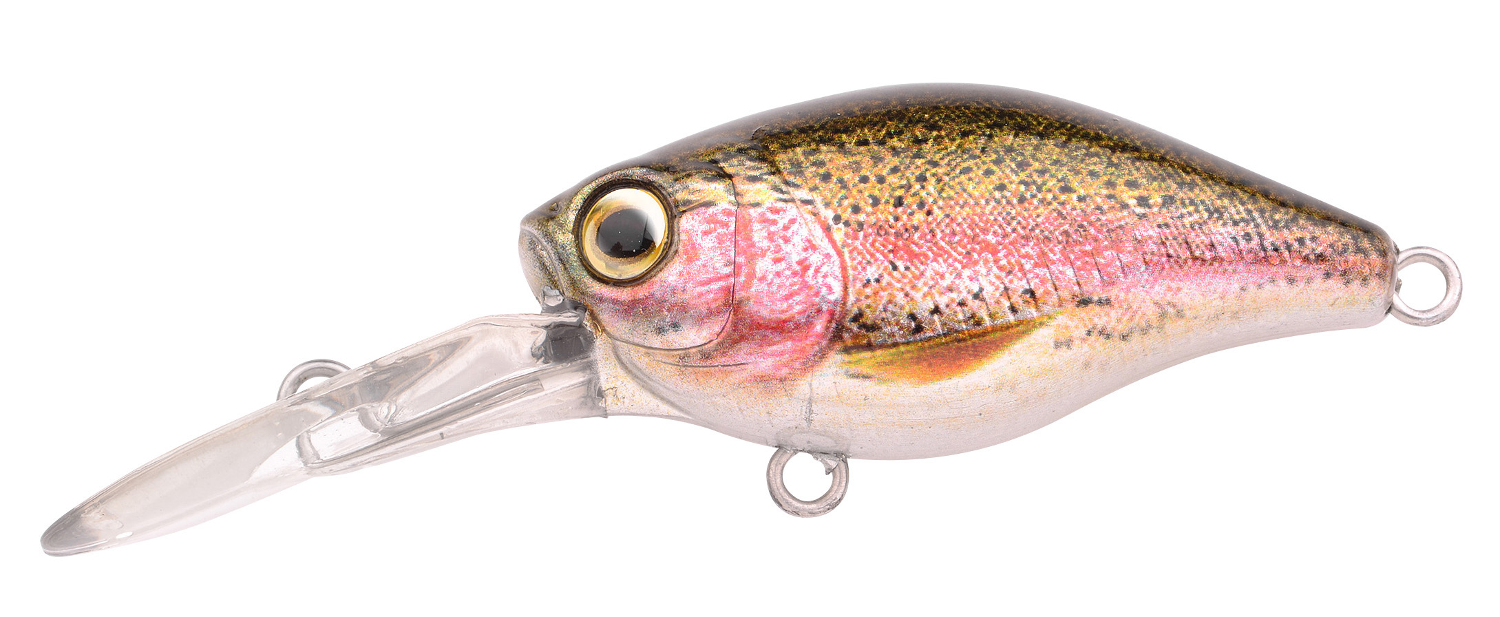 Spro Ikiru Naturals Mini Crank 38F Flottant Long Bec Leurre Truite Arc-en-Ciel 3.8 cm (4 g)