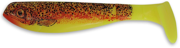 10 x Relax Kopyto Nature - Fluo Yellow/Brown Trout/UV