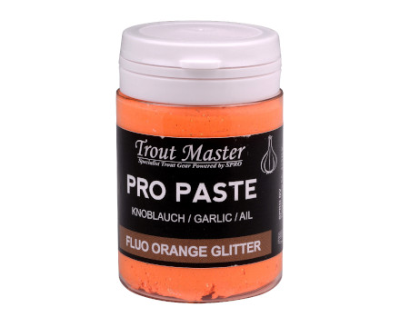 Spro Trout Master Pro Paste - Fluo Orange Glitter