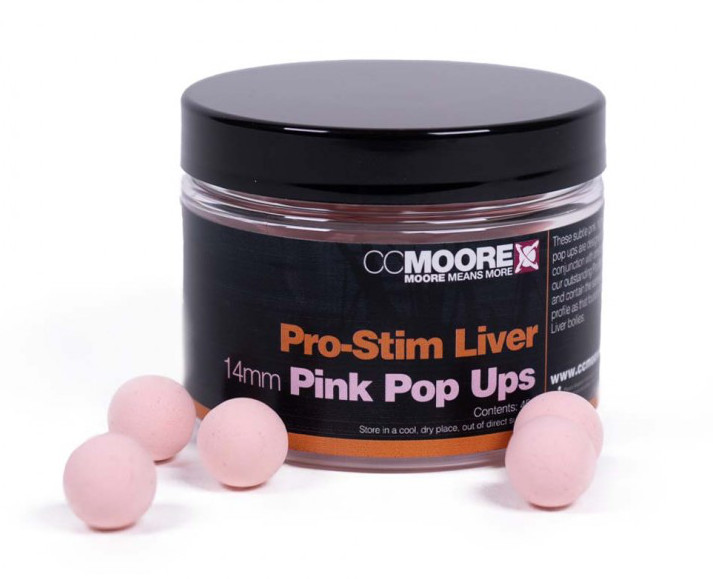 CC Moore Pro-Stim Pop-ups Foie (14mm) - Pink