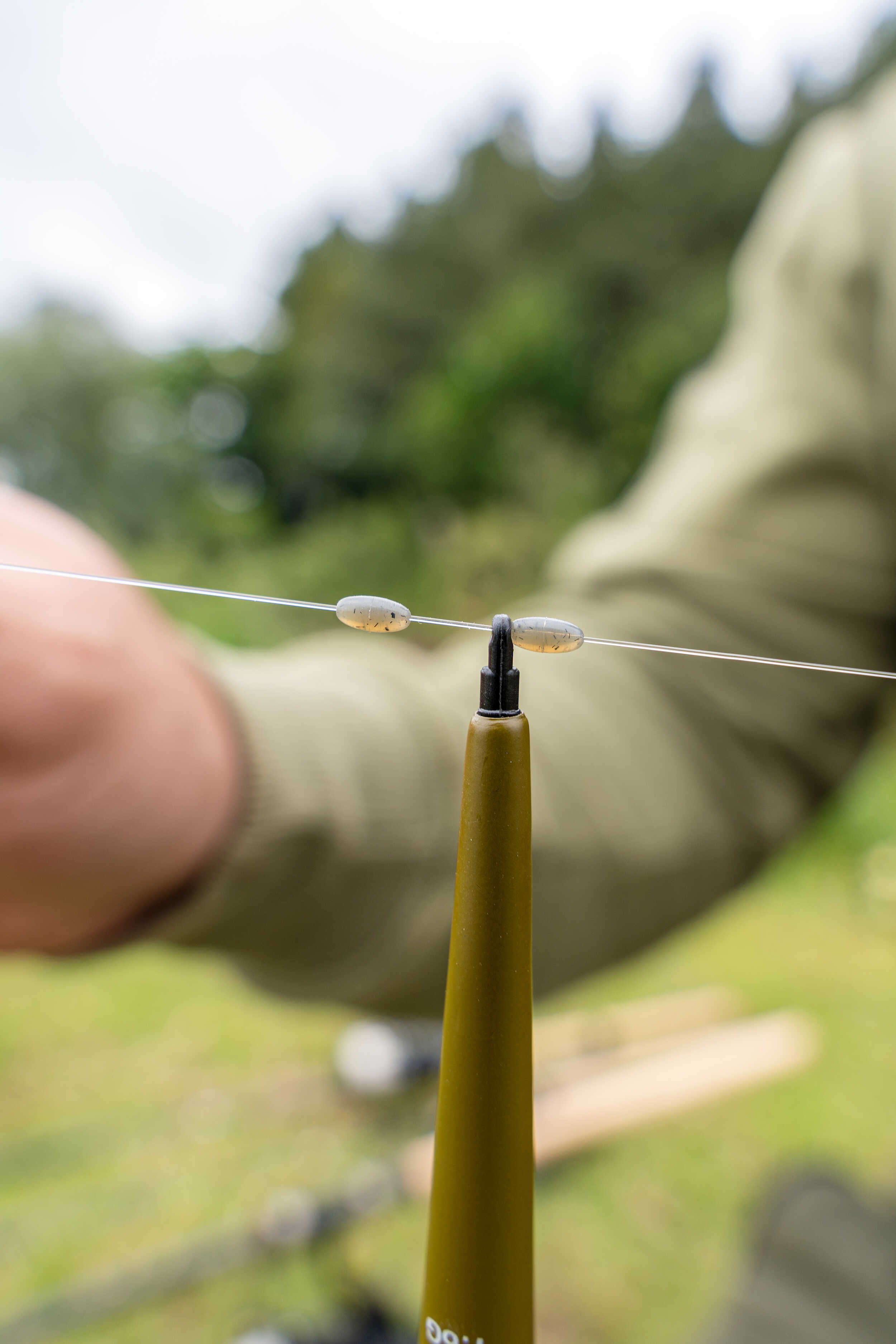 Arrêts de ligne camouflage grands (8 pièces) Korum