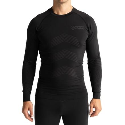 T-shirt thermique Adventer Underwear Titanium & Black