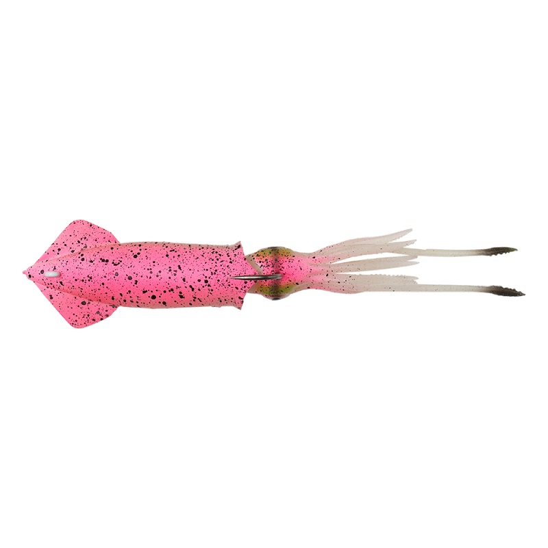 Savage Gear 3D TPE Swim Squid 12,5cm 25gr Sinking (12 pcs) - Pink/Glow