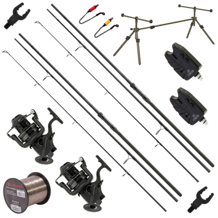 Daiwa Black Widow Carp Set Deluxe