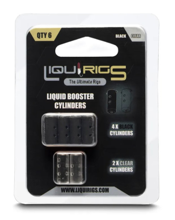 Liquirigs Liquid Booster Cylinders - Black & Clear (Noir)