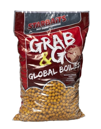 Bouillettes Starbaits G&G Global Banana Cream (10kg)