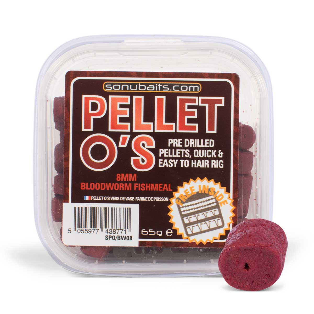 Sonubaits Pellet O's - Bloodworm Fishmeal