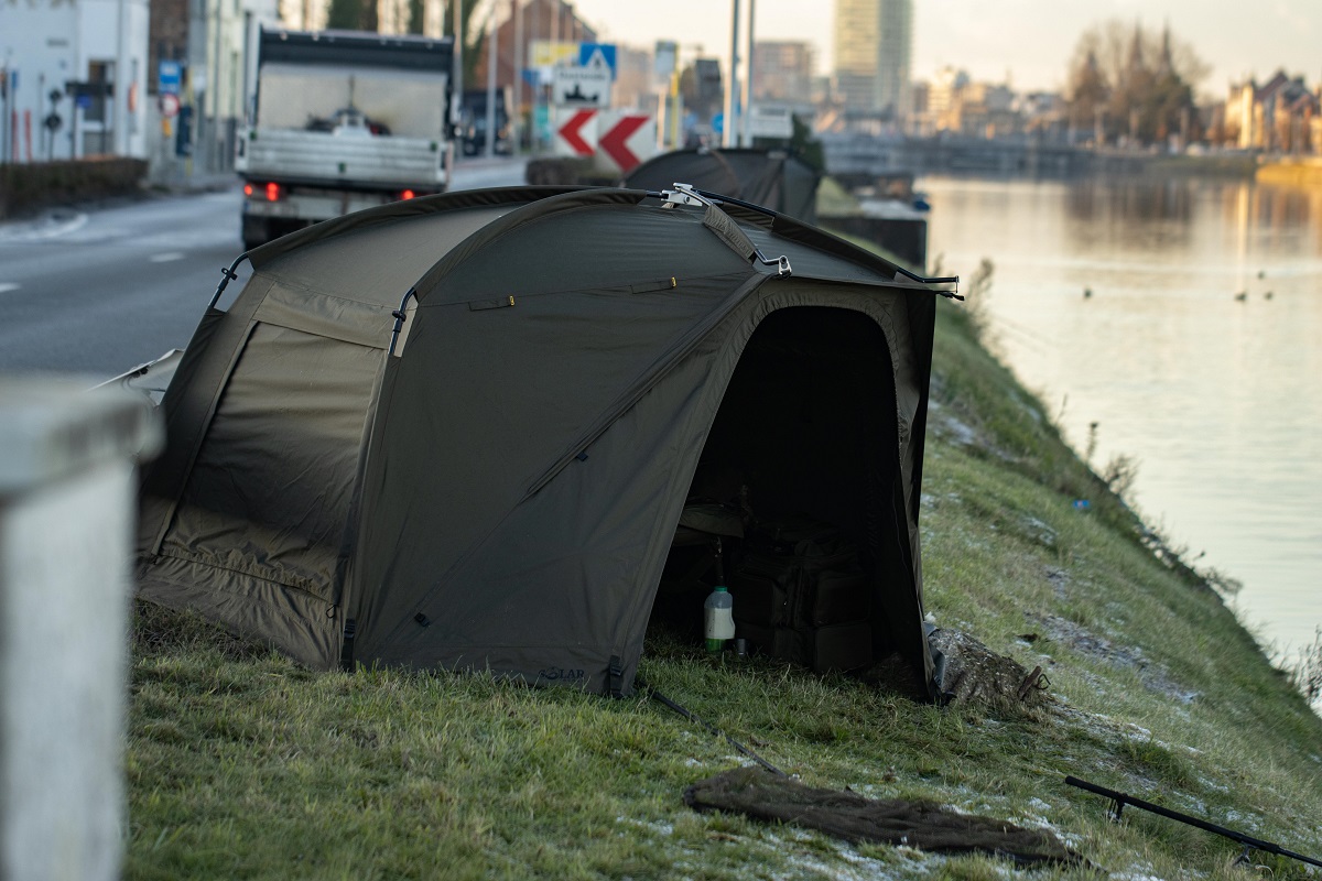 Solar SP Uni Spider Bivvy Bundle (Bivvy avec Infil Panel et tapis de sol zippé)