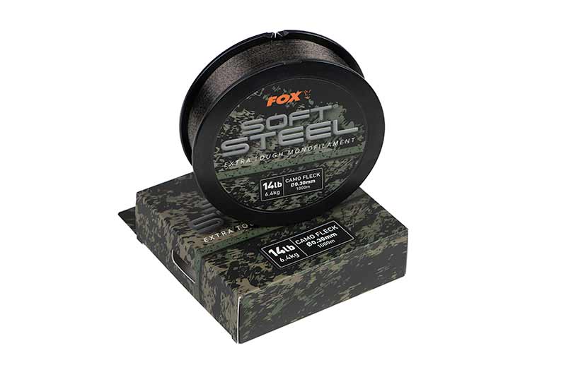 Nylon Carpe Fox Soft Steel Fleck Camo Mono (1000m)