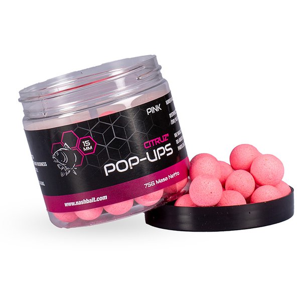 Bouillettes Flottantes Nash Citruz Pop Ups Pink 75g