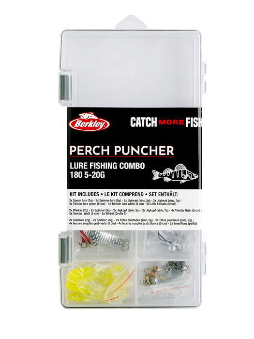 Combo Spinning Berkley CMF Perch Puncher CB Spin 1,80m (5-20g) (avec. Leurres)