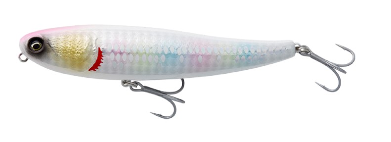 Leurre de surface Savage Gear Bullet Mullet 10cm (17.3g) - LS White Candy