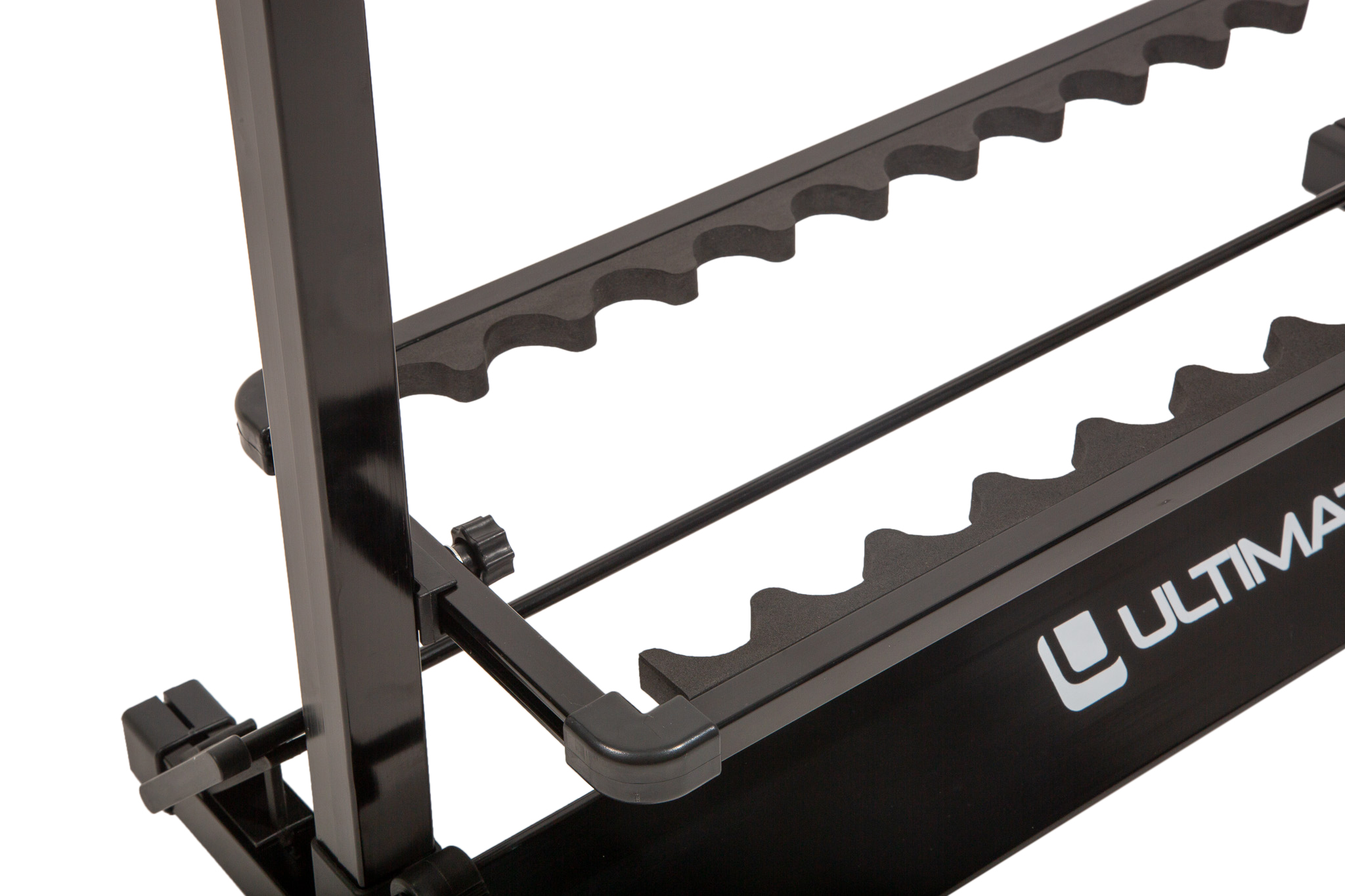 Présentoir pour cannes Ultimate Aluminium Rod Rack Black