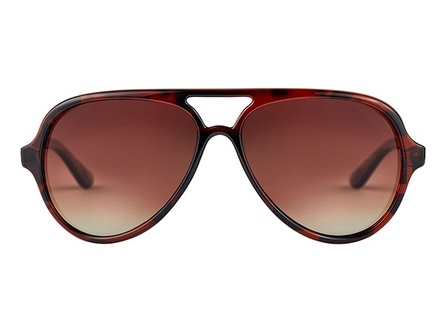 Lunettes de soleil Aviator en écaille de tortue Fortis Eyewear 