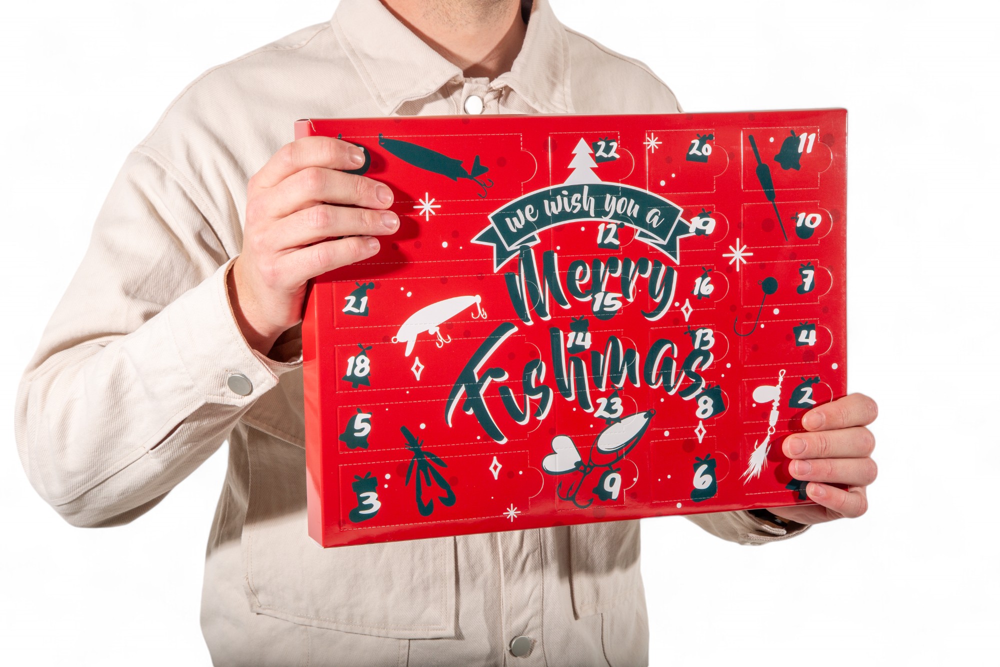 Catchgear Calendrier de l'Avent Merry Fishmas 2024 (24 jours de cadeaux)