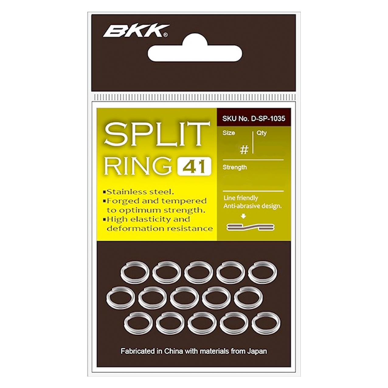 Anneaux brisés BKK Split Ring-41