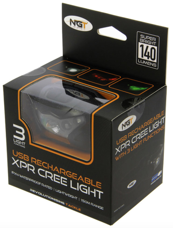 NGT XPR Cree Frontale Rechargeable USB