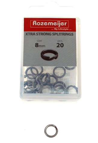 Anneaux brisés extra résistants Rozemeijer Extra Strong Splitrings (20pcs)