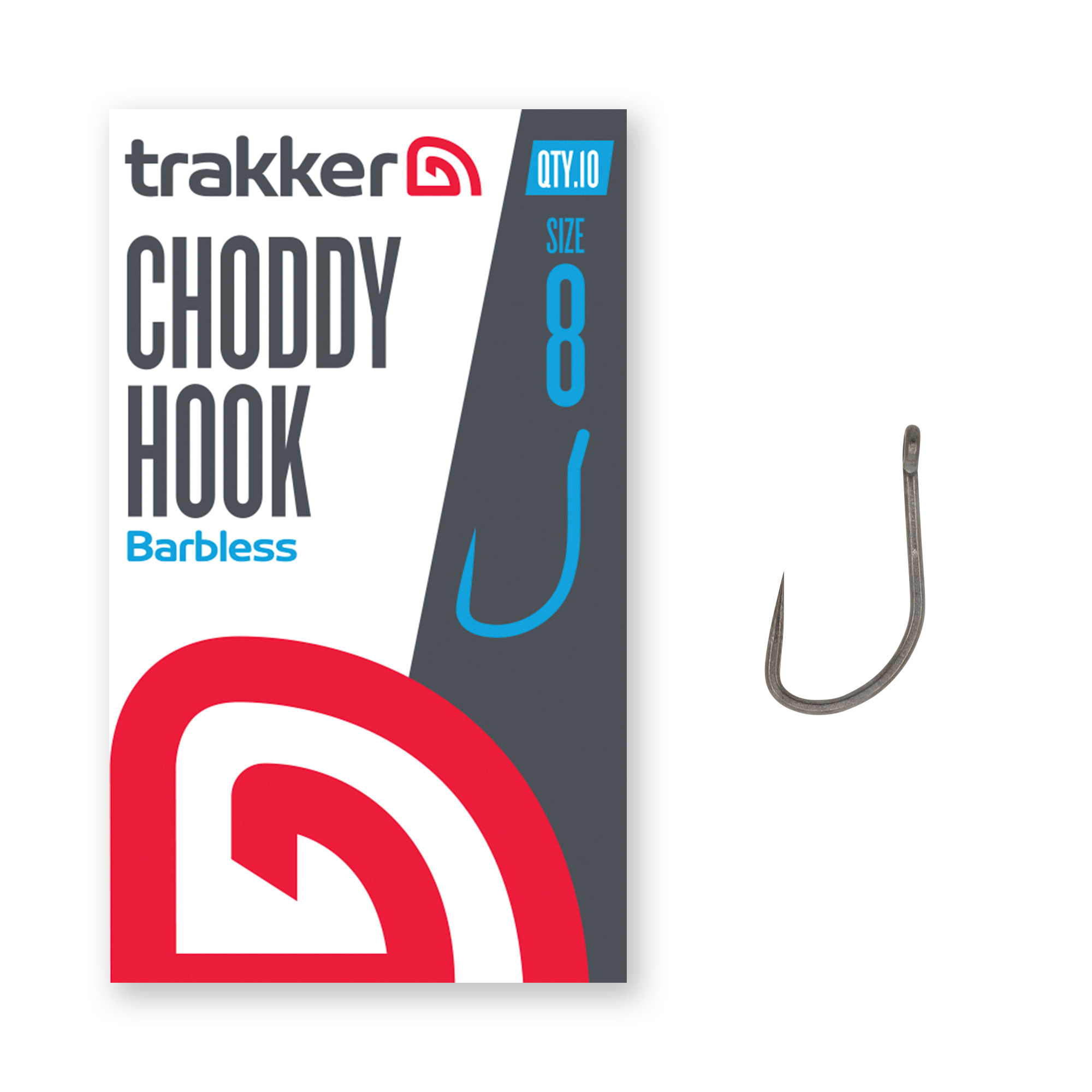 Hameçons Trakker Choddy Hooks Barbless (10pcs)