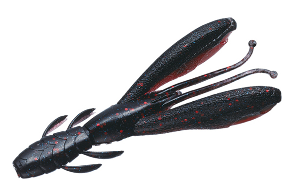 Evergreen Flop Claw - #08 Black Red Craw