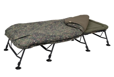 Lit de Camp Trakker RLX 8 Wide Camo avec Système de Couchage 