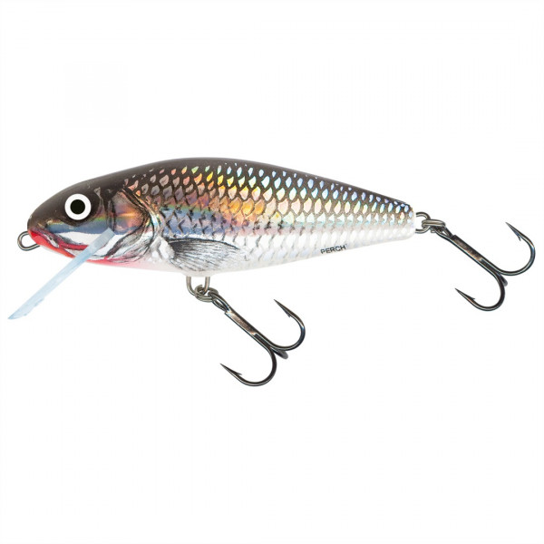 Salmo Perch Floating 8cm (12g) - Holographic Grey Shiner