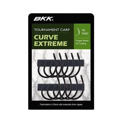 Hameçon Carpe BKK  Curve Extreme (10pcs)