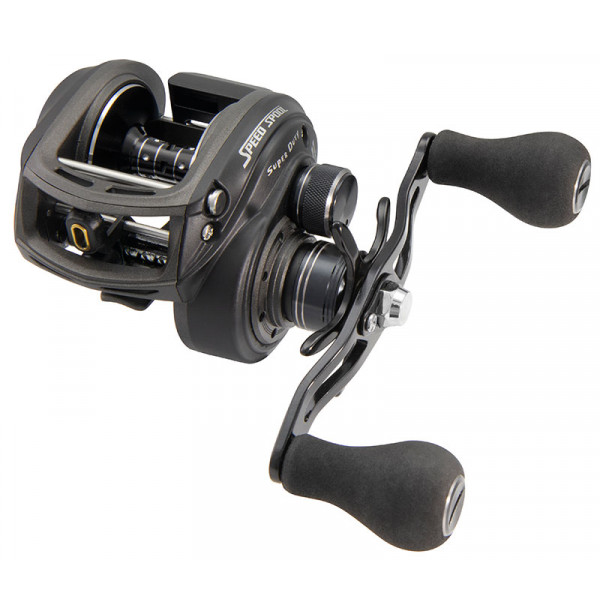 Lews Super Duty Wide Baitcasting Reel Black